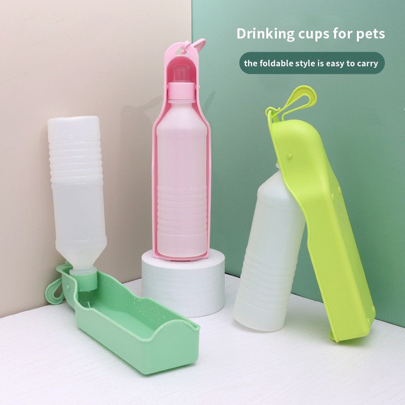 Convenient dog bottle